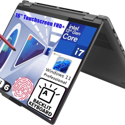 PC Hybride Lenovo Yoga 7 16IRL8 16" 2.5K Tactile Intel Evo Core i7 16 Go RAM 512 Go SSD Gris