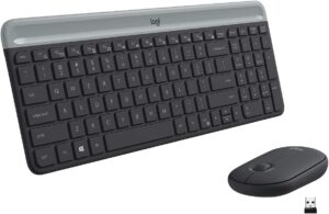 ENSEMBLE CLAVIER ET SOURIS SANS FIL ULTRA-FIN MK470