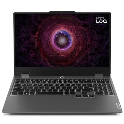 Lenovo LOQ 15AHP9 - Ordinateur Portable Gaming 15.6'' FHD 144Hz (AMD Ryzen 7 8845HS, RAM 16Go, SSD 512Go, NVIDIA GeForce RTX 4050-6GB, Windows 11 Home)