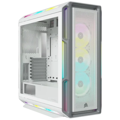 Corsair iCUE 5000T RGB Blanc - boitier PC