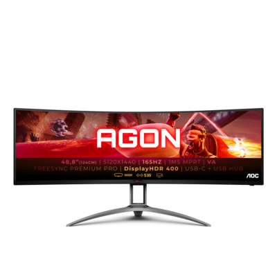 AOC AGON AG493UCX2 ecran gaming incurve 49 pouces