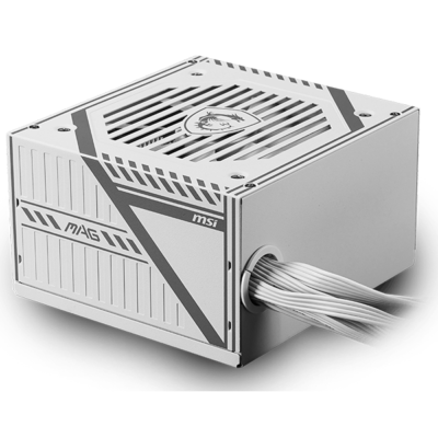 MSI Alimentation PC MAG A650BNL Blanc - 650W — 4711377252300