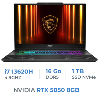 MSI-Cyborg 17 B13WEKG-429FRNN | 17.3(144Hz) FHD | i7-13620H | 16GB DDR5 | 1TB SSD Gen 4 | RTX 5050 | W11H Plus — 4711377462242
